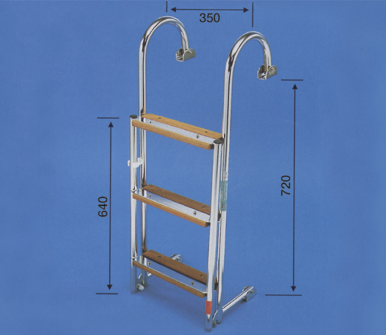 Prasolux Donau 6-Stufen Badeleiter Prasolux Donau 6-Stufen Badeleiter