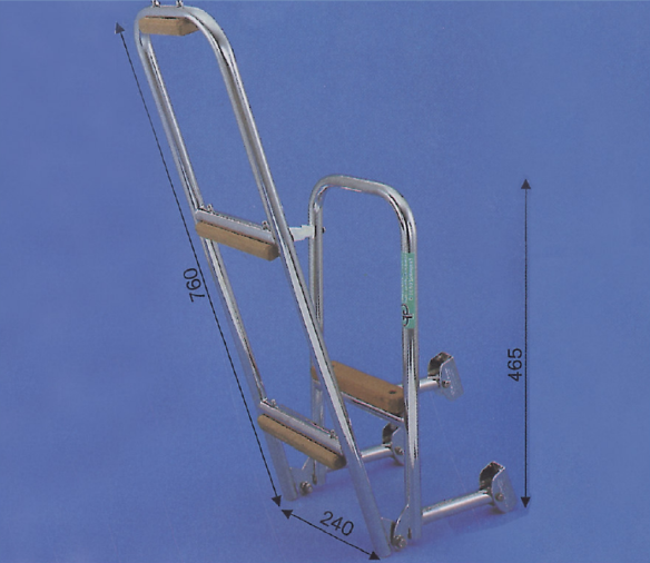 Prasolux Neckar D 5-Stufen Badeleiter Prasolux Neckar D 5-Stufen Badeleiter