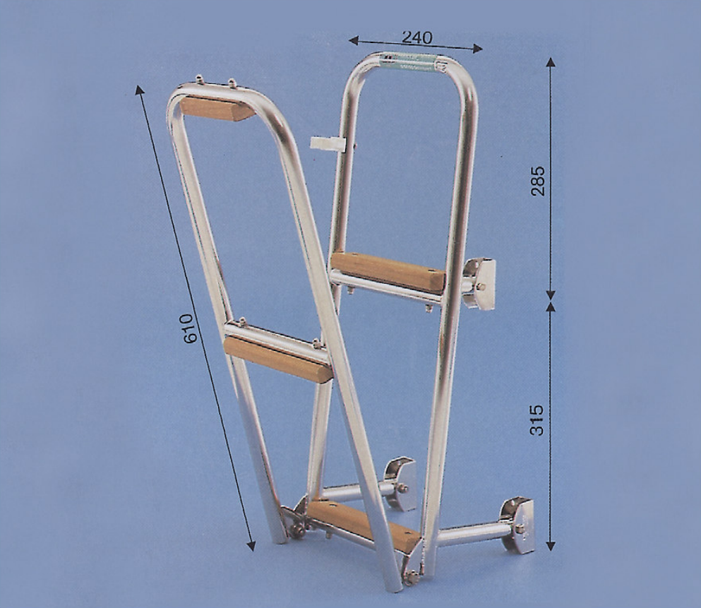 Prasolux Neckar C 5-Stufen Badeleiter Prasolux Neckar C 5-Stufen Badeleiter