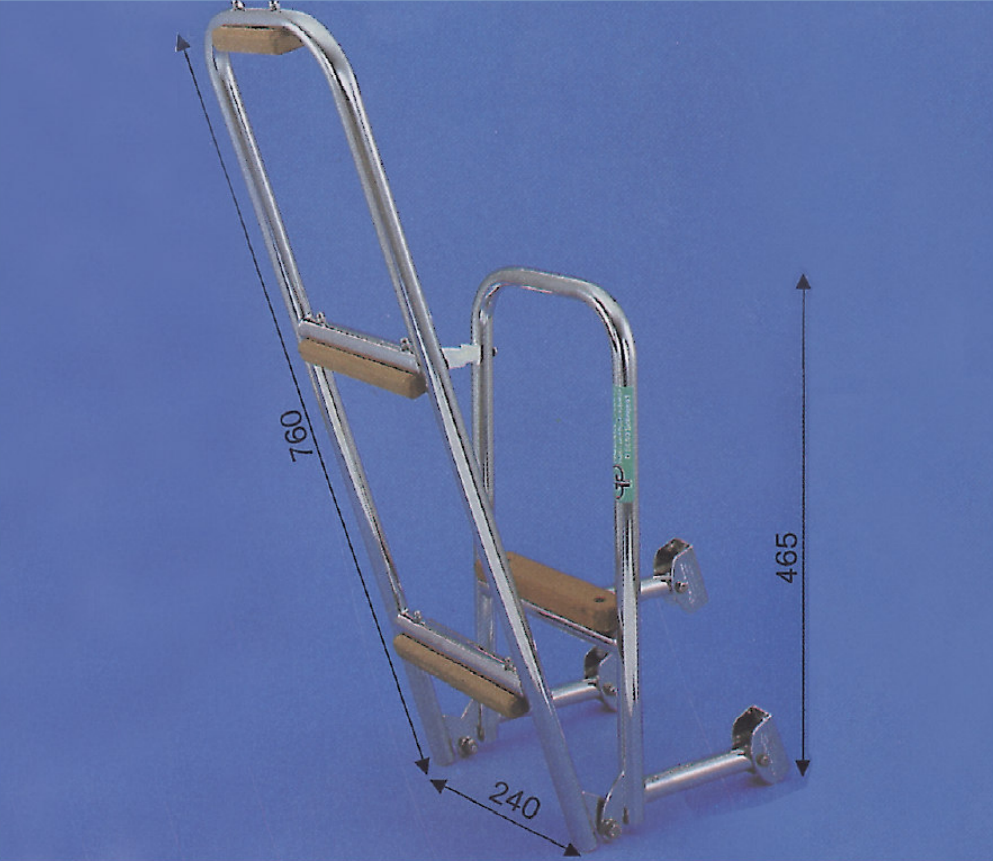 Prasolux Neckar D 5-Stufen Badeleiter Prasolux Neckar D 5-Stufen Badeleiter