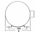 Rheinstrom HZK 75 Kupfer Warmwasserboiler inkl. Mischventil