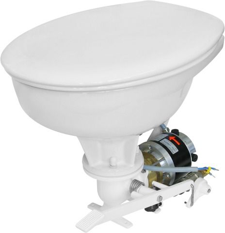 Rheinstrom Y10 elektrische Toilette mit kleinem Becken