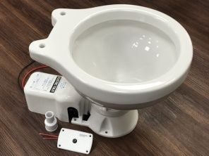 Allpa Bord Toilette elektrisch 24V mit großem Becken