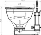 Rheinstrom Y3 Standard kleines Becken Hand WC