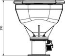 Rheinstrom Y7 Schwerkraft WC großes Becken