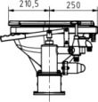 Rheinstrom Y4 unbeschichtet großes Becken Hand WC