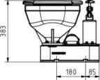 Rheinstrom Y4 Standard kleines Becken Hand WC