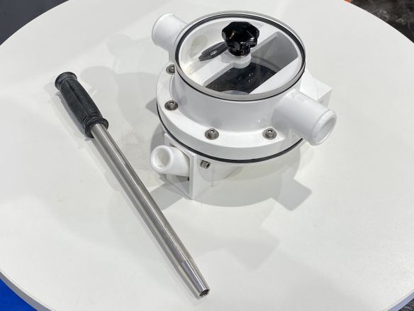 Rheinstrom Typ M50 FA ALU Fäkalienhandpumpe Manuell Rheinstrom Typ M50 FA ALU Fäkalienhandpumpe Manuell