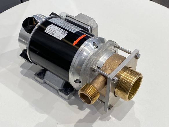 Rheinstrom Typ FS370 Fäkalienpumpe mit Bronze Zerhacker Rheinstrom Typ FS370 Fäkalienpumpe mit Bronze Zerhacker