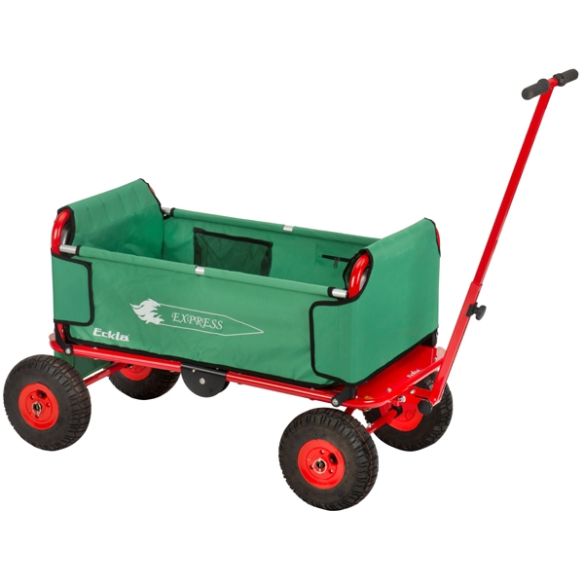 Eckla Falt-Bollerwagen Trak Express m. pannensicheren Reifen (rot/grün) Eckla Falt-Bollerwagen Trak Express m. pannensicheren Reifen (rot/grün)