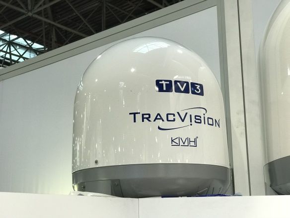 KVH TracVision TV 3 (M3) Single LNB mit IP-TV-Hub B