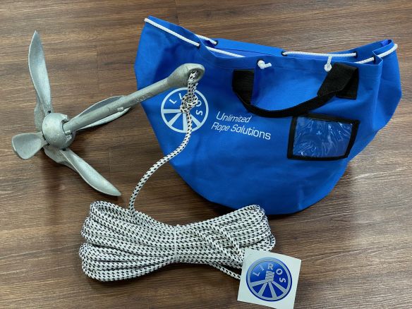 Liros Anker Paket für Schlauchboote mit Leinensack Liros Anker Paket für Schlauchboote mit Leinensack