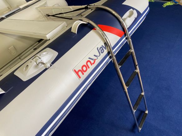 Ma-Sa Schlauchboot Badeleiter VA Exklusiv Nr.2 Teleskop Ma-Sa Schlauchboot Badeleiter VA Exklusiv Nr.2 Teleskop