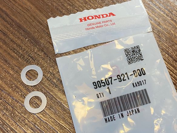 Honda Original Getriebeöldichtungen Nylon (2St.) Honda Original Getriebeöldichtungen Nylon (2St.)