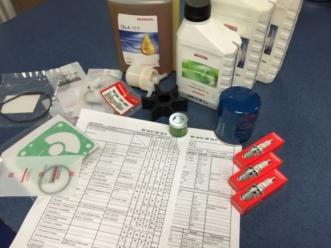 Honda Wartungs-Set Aussenborder BF 40/50 Vergaser