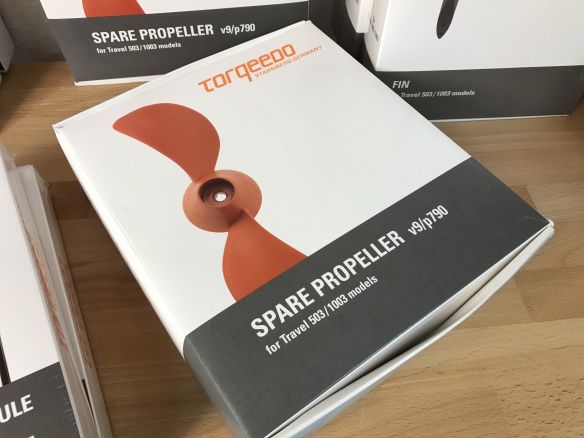 Torqeedo Ersatzpropeller v9/p790 für Travel 503/1003