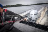 Honda BF 100 LHTU mit Pinne Außenborder Testsieger Boote Zeitschrift