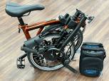 Brompton Electric Explore (6-Gang) Flame Lacquer