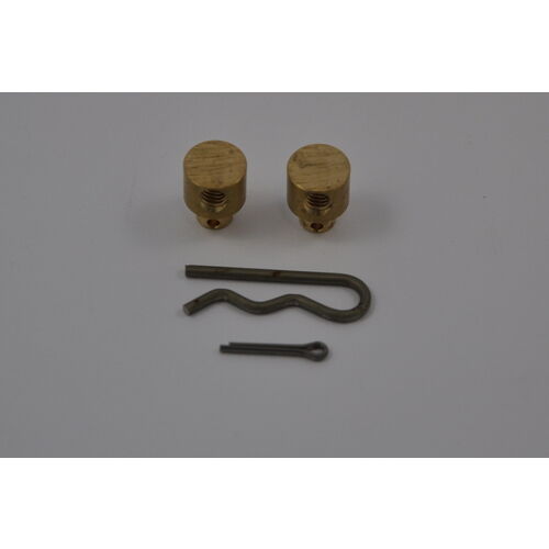 TFX Drehzapfen-Satz mit Splint und Spange