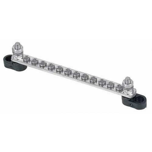 BEP Sammelschiene einzeln 12x 4mm Schraubklemme BEP Sammelschiene einzeln 12x 4mm Schraubklemme