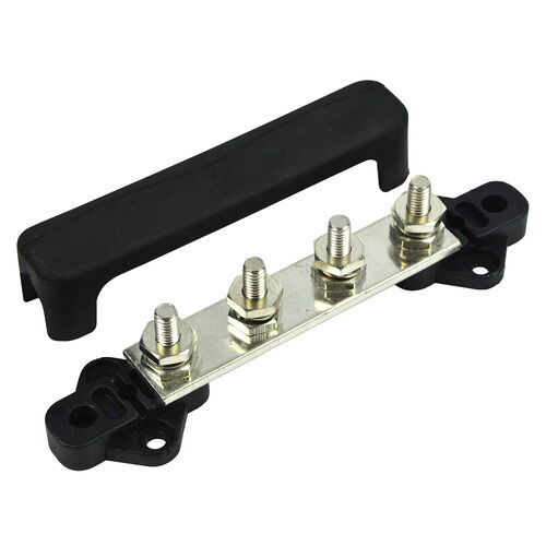 BEP Sammelschiene einzeln 4x 6mm Eingangsbolzen BEP Sammelschiene einzeln 4x 6mm Eingangsbolzen