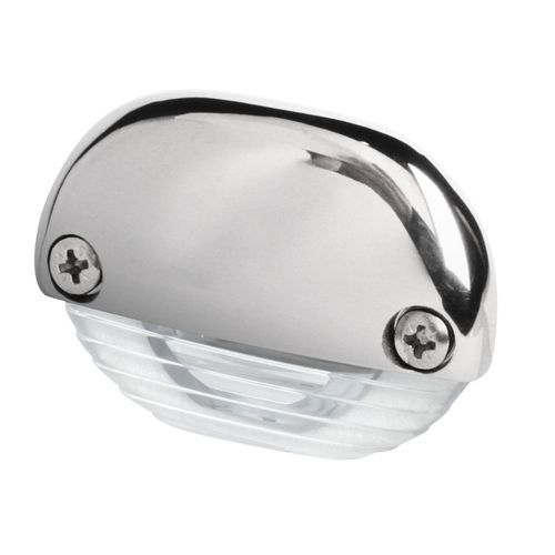Hella LED-Stufenleuchte Edelstahl Kaltweiss 12/24 Hella LED-Stufenleuchte Edelstahl Kaltweiss 12/24