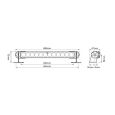  Hella Sea Hawk 350 LED Light Bar breit, weiß