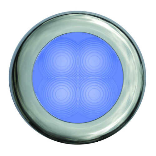 Hella LED RND SL BLUE 12V SS RIM Hella LED RND SL BLUE 12V SS RIM