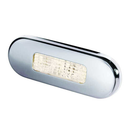 Hella LED Stufenleuchte warmweiß rostfrei poliert Hella LED Stufenleuchte warmweiß rostfrei poliert