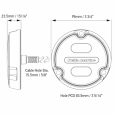  Hella Apelo A1 RGB -  anthrazit -  Blister