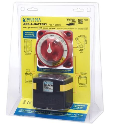 Blue Sea Add-A-Batterie-Kit 120A Blue Sea Add-A-Batterie-Kit 120A