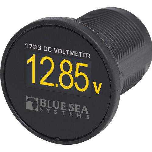 Blue Sea Mini-OLED-DC-Voltmeter – Gelb Blue Sea Mini-OLED-DC-Voltmeter – Gelb