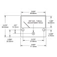 Blue Sea DC-Analog-Voltmeter – 8 bis 16 V DC