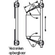  PLASTIMO Universal Fenderkorb, für 90-200mm Fender