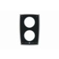  Vetus Alu-Instrumentenpanel MPA22, schwarz, 12 V