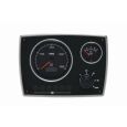  Vetus Alu-Instrumentenpanel MPA22, schwarz, 12 V
