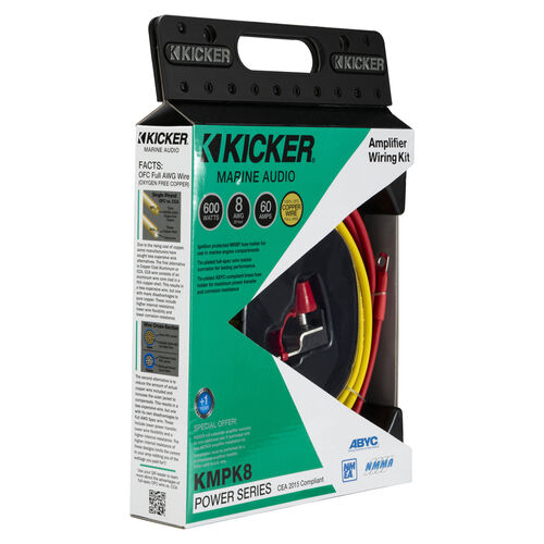 Kicker Marine Audio KICKER Marine Audio 8AWG Verstärker Kabel