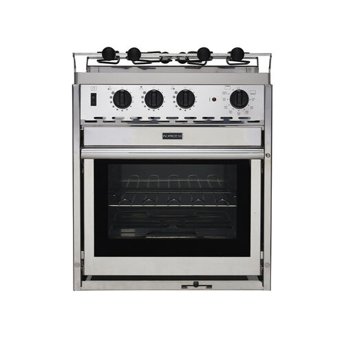 FORCE10 3-flam. Euro Standard Ceranfeld-Kocher mit FORCE10 3-flam. Euro Standard Ceranfeld-Kocher mit