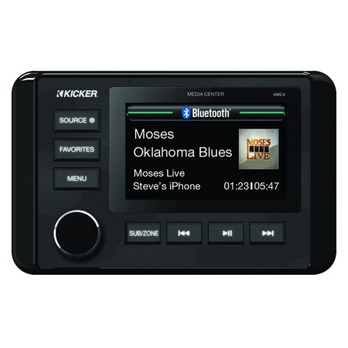 KICKER Marine Audio 4-Kanal-Quelleneinheit KICKER Marine Audio 4-Kanal-Quelleneinheit