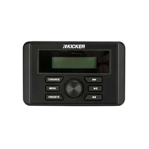 KICKER Marine Audio Media-Center im Gauge-Stil KICKER Marine Audio Media-Center im Gauge-Stil