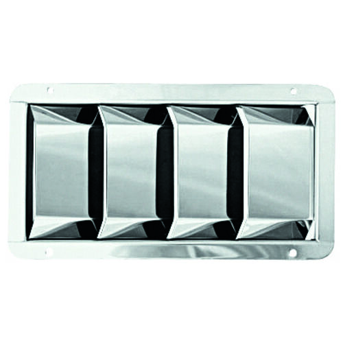 PLASTIMO RECTANGULAR LOUVER U ST/STEEL 316 PLASTIMO RECTANGULAR LOUVER U ST/STEEL 316