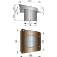  Vetus Lüftungsmuschel SCIROCCO -  AD=75mm