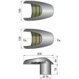  Vetus Lüftungsmuschel TYP100, AD=100mm