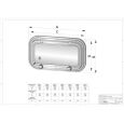 Vetus Bullauge PZ673, Aluminium, Kategorie A3