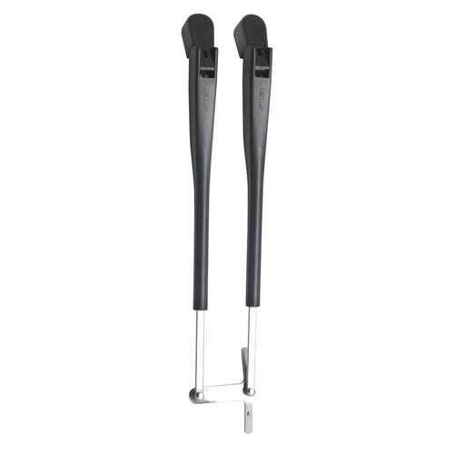  Vetus Parallelwischerarm, schwarz, 306-393mm