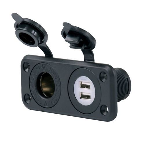 Marinco Sealink®Deluxe Dual USB Charger Receptacle Marinco Sealink®Deluxe Dual USB Charger Receptacle