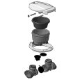  PLASTIMO BYPASS FUER BILGENPUMPE 925 & 1038