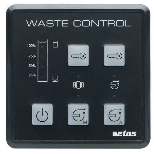 Vetus Schmutzwasserkontrolpanel Vetus Schmutzwasserkontrolpanel