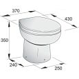  Vetus Toilette Typ-WCP 12V