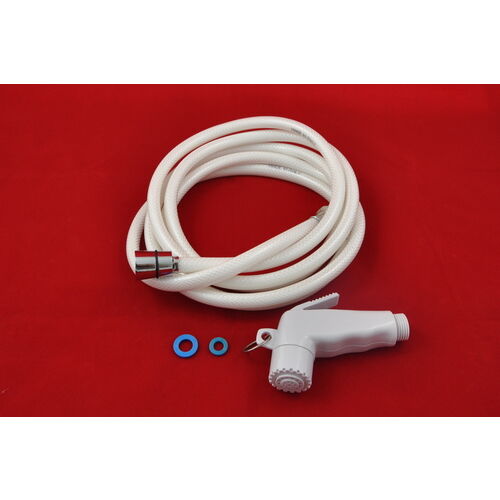  PLASTIMO SHOWER HEAD + 3 M HOSE WHT